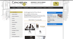 Desktop Screenshot of conception-nouvelle.fr